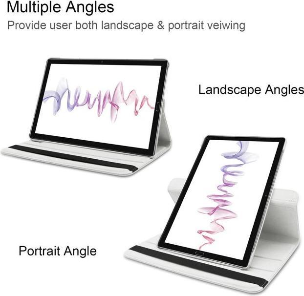 Actual product image MU Classic Rotatable leather cover (MediaPad M6 10.8)