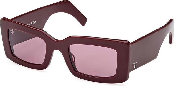 Tods Damensonnenbrille Burgunder