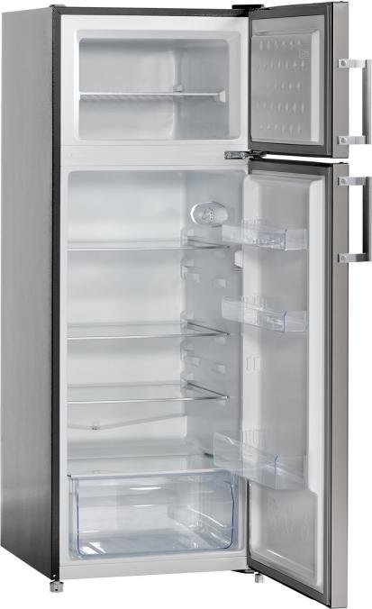 Produktbild Scandomestic CBF211XD Amerikanischer Kühlschrank, Stahl (Freistehend, 271 l)