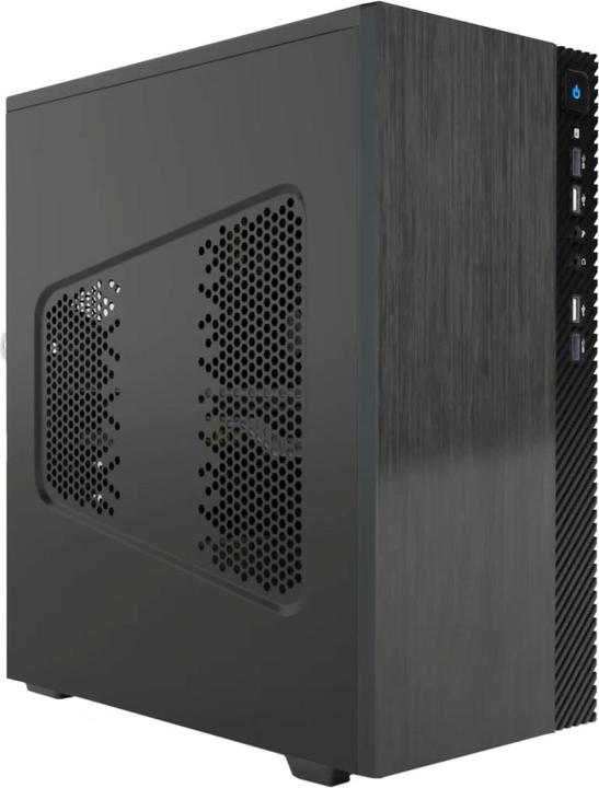 Produktbild Itek SMALLCOM-B Mini Tower Schwarz (Mini-ITX, mATX)