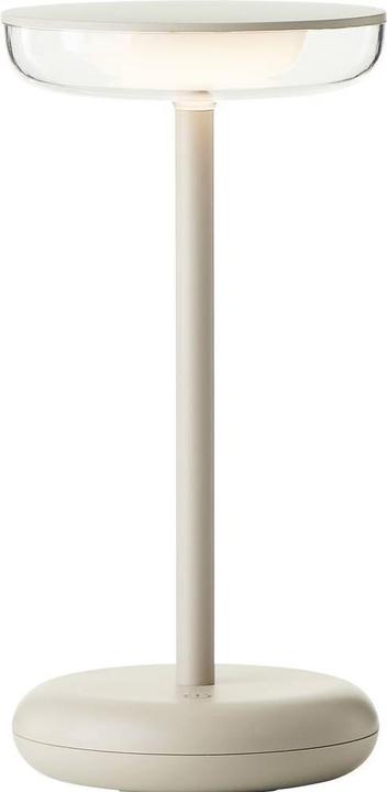 Actual product image Brelight G40950A20 Nevio rechargeable table lamp 2 W warm white taupe (200 lm)