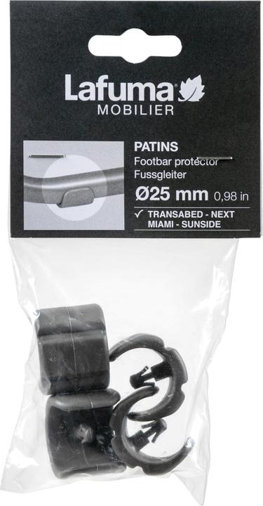 Image du produit Lafuma Kit Patins ø25mm pour Transabed, Next Miami et Sunside