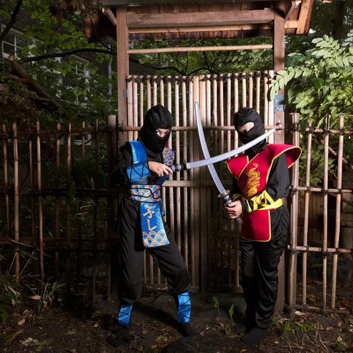 Immagine prodotto Boland Costume da ninja reale per bambini (110, 116, 122, 128, 125 B, 120 B, 115 A)
