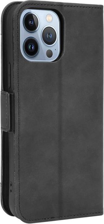 Immagine prodotto Cover-Discount iPhone 14 - Custodia con molti scomparti per carte di credito nera (Apple iPhone 14)
