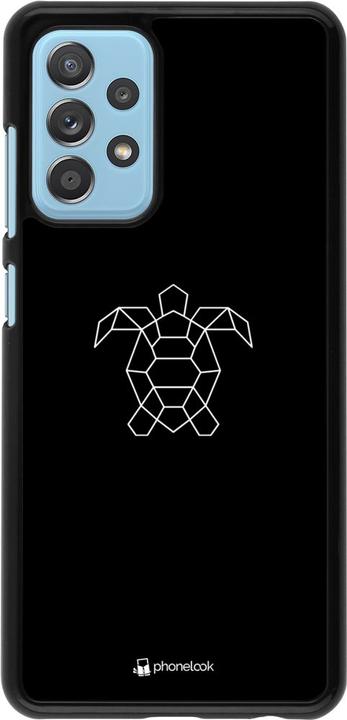 Actual product image PhoneLook Coque Turtles lines on black (Samsung Galaxy A52)