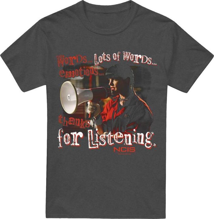 Immagine prodotto Ncis Thanks for Listening Maglietta Adulto Unisex (XL)