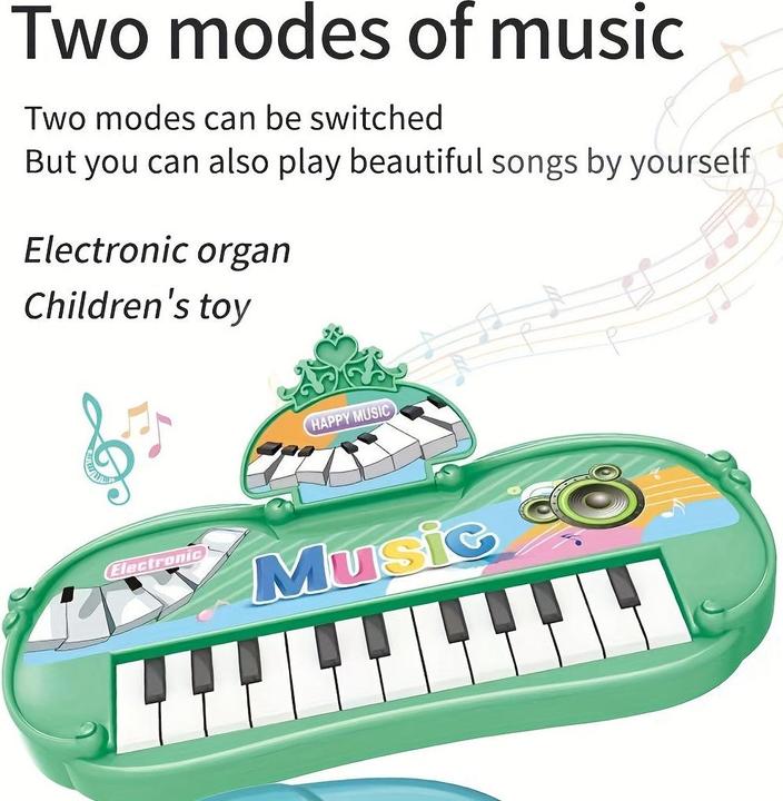 Produktbild Activity Board Elektronisches Spielzeugklavier, Hand Piano Electronic Keyboard, Musikalisches Spielzeug, Pretend
