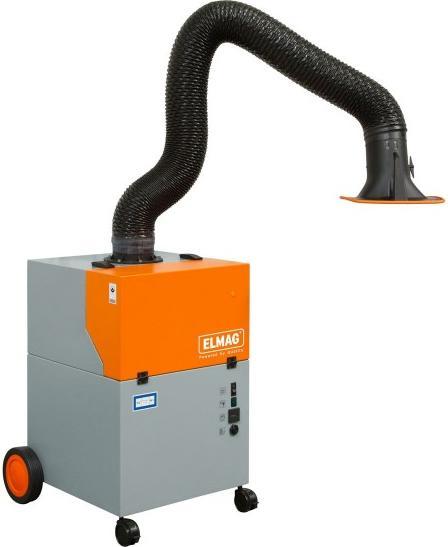 Actual product image Elmag - Absauganlage, fahrbar, Smart-Master, H13 AT-Edition Absaugarm Ø 150mm/2m in Schlauchausführu (Extraction system)