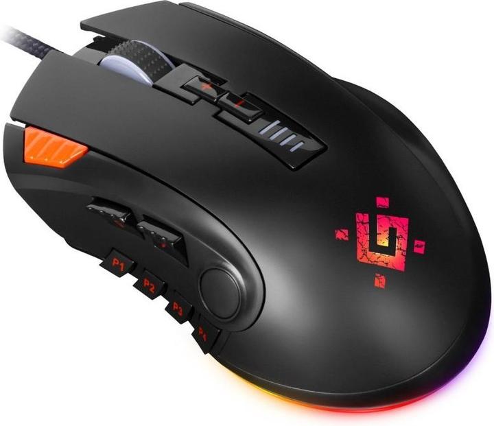 Actual product image Defender Oversider GM-917 RGB mouse (52917) (Cable)
