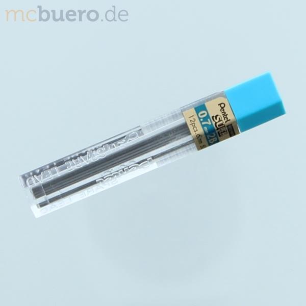 Pentel Hi-Polymer Super (Ersatzmine, Schwarz, 0.70 mm)