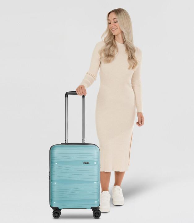 Produktbild D&N Travel Line 4300-Plus 4 Rollen Kabinentrolley S 55 cm mit Dehnfalte (37 l, Handgepäck (bis 50l))