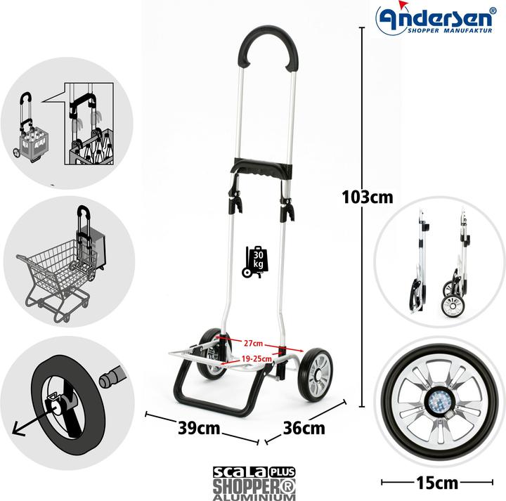 Immagine prodotto Andersen Telaio Scala Shopper Plus