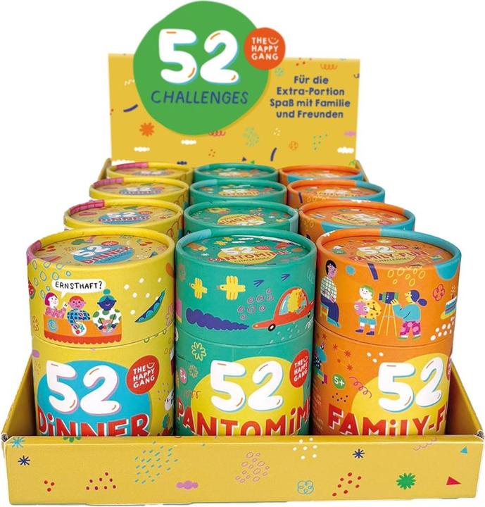 Produktbild The happy gang 52 Challenges Display (d) (MQ12) (Deutsch)