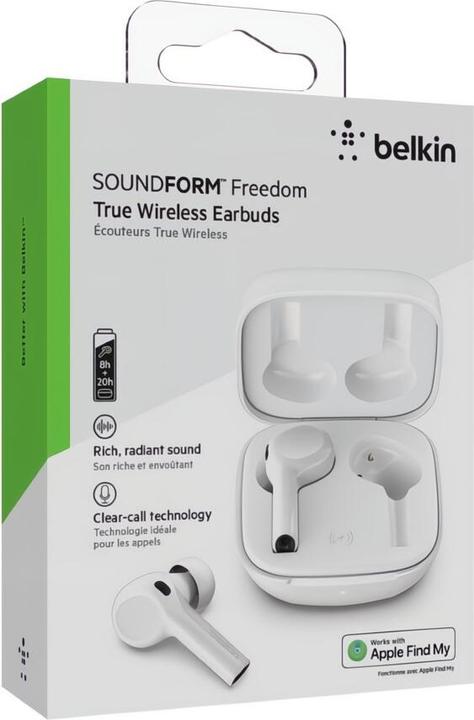 Actual product image Belkin Soundform Freedom (ANC, 8 h, Wireless)