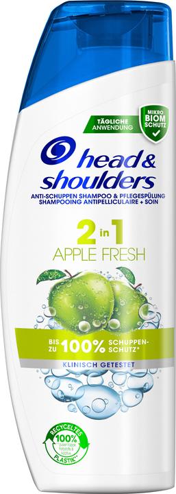 Head & Shoulders Apple Fresh 2in1 (250 ml, Flüssiges Shampoo)