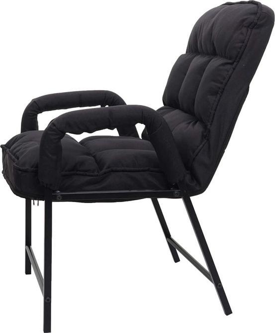 Produktbild Mendler Esszimmerstuhl HWC-K40, Stuhl Polsterstuhl, 160kg belastbar Rückenlehne verstellbar Metall - Stoff/T