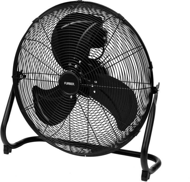 Furber Bodenventilator Vayu-Industry 20 Schwarz matt (62 dB)