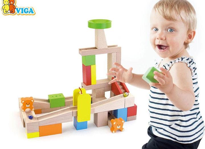Produktbild Viga Toys Holzkugelbahn