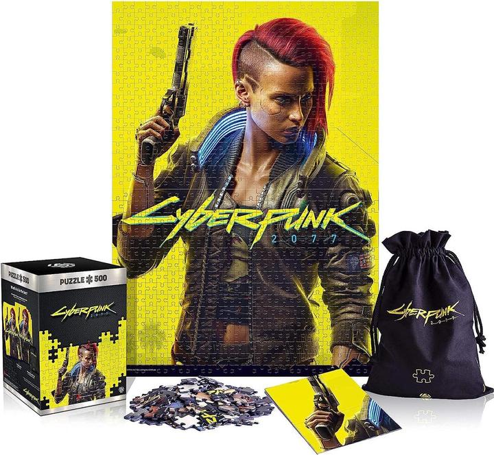 Immagine prodotto GED Cyberpunk 2077 : Keyart Female V - Puzzle 500 Pezzi (500 pezzi)