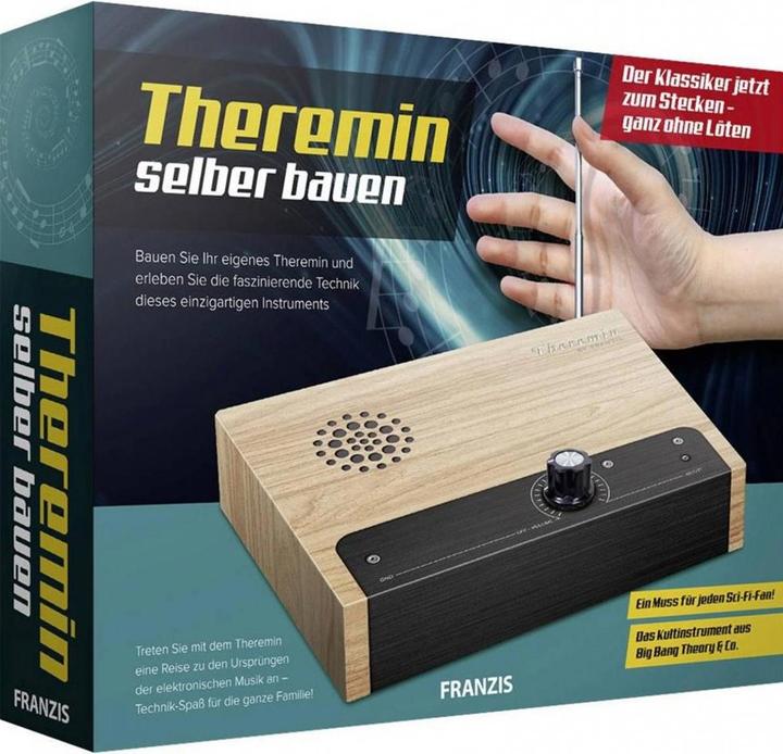 Actual product image Franzis Build your own Theremin