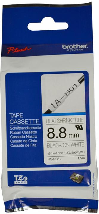 Produktbild Brother HSe-221 (0.88 cm, Schwarz, Weiss)
