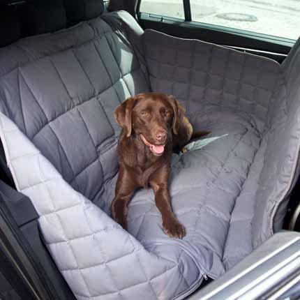 Actual product image Doctor Bark 3-Sitz Autodecke extra robust (Dog, Washable)