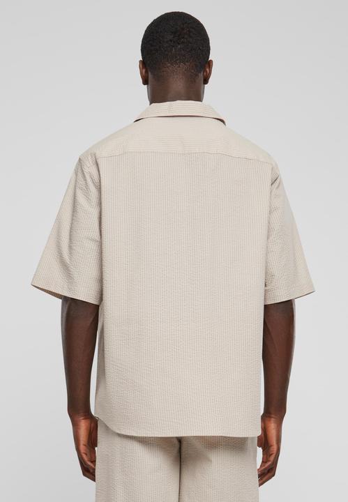 Actual product image Urban Classics Relaxed Seersucker Short Sleeve Shirt - 140935 (XXL)