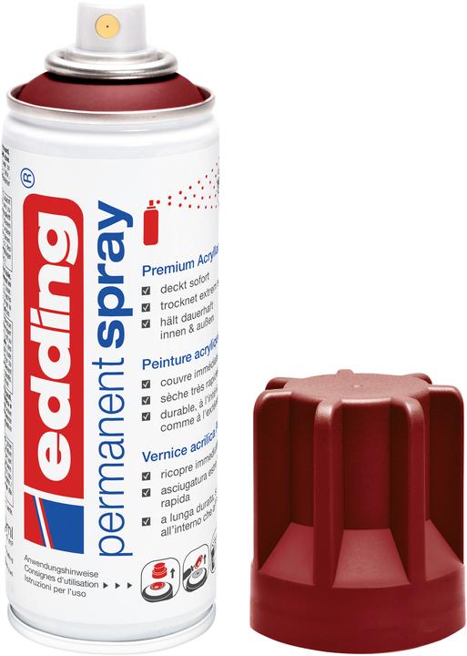 Produktbild Edding Acrylspray (Dunkelrot, 0.20 l)
