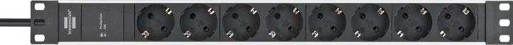 Immagine prodotto Brennenstuhl Cavo di prolunga 2 m 8 prese AC Indoor Nero (8 x, CEE 7/3, 2 m)
