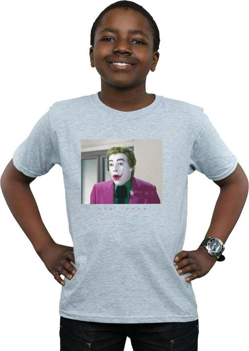 Actual product image Boys Batman TV Series Joker Photograph T-Shirt (128)