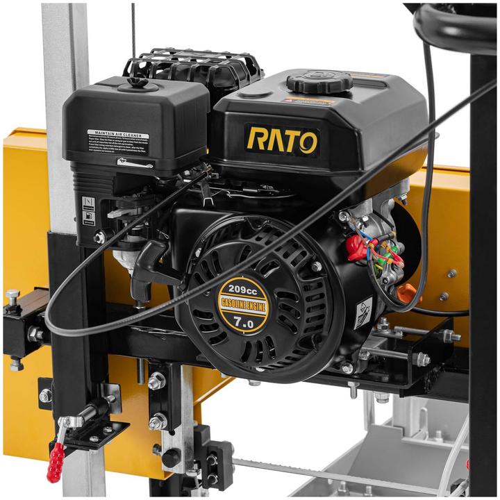 Actual product image MSW Log band saw - 7 HP - 2800 rpm - runway 3 m