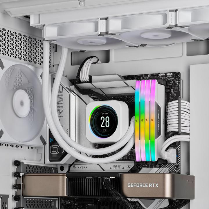 Produktbild Corsair Vengeance RGB (2 x 16GB, 6200 MHz, DDR5-RAM, DIMM)