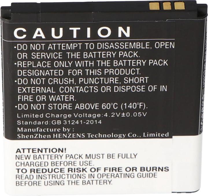 Immagine prodotto AccuCell Batteria per PHICOMM C230, C230V, C230W, Clue, i300, i360, i600, i600w, i700V, i700w, K528