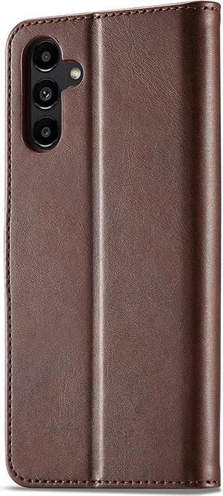 Produktbild LC.Imeeke Huawei P30 - Wallet Etui mit 3 Kartenfächern & Magnetverschluss, Braun (Huawei P30)