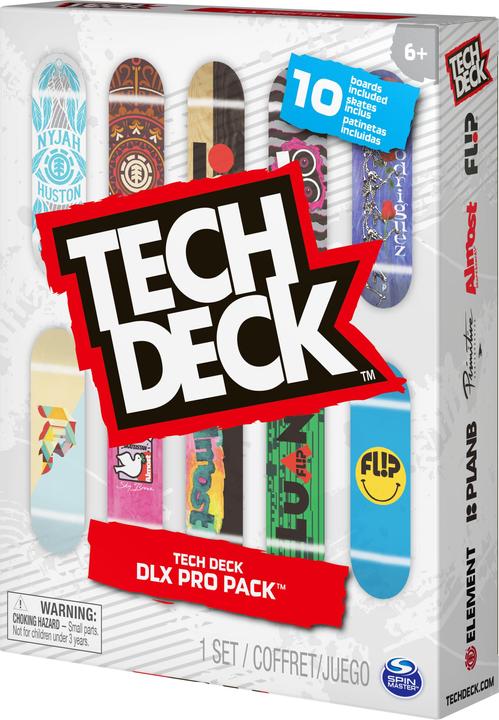 Produktbild Spin Master Tech Deck - DLX Pro Fingerboard 10er-Set