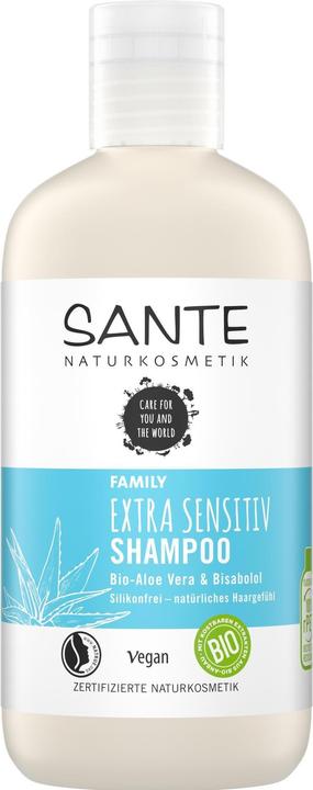 Produktbild Sante Extra Sensitiv Shampoo Bio Aloe Vera & Bisabolol (250 ml, Flüssiges Shampoo)