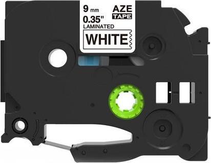 Actual product image Rillstab Labelling tape TZE221 black, white (0.90 cm, White, Black)