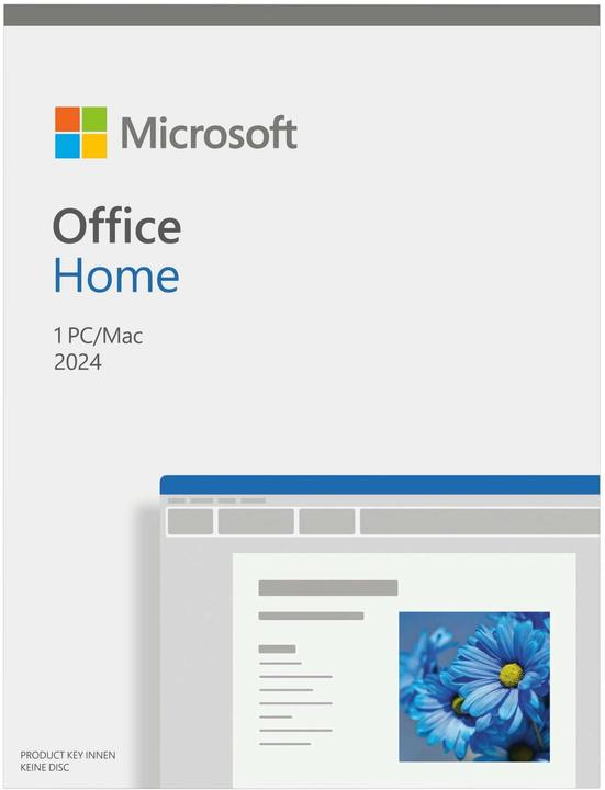 Microsoft Office Home 2024 (DE) (1 User, unbegrenzt)