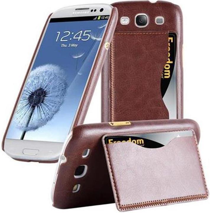 Actual product image Cadorabo Hard cover with card slot (Samsung Galaxy S3, Samsung Galaxy S3 Neo)