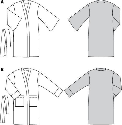 Produktbild Schnittmuster Kimono