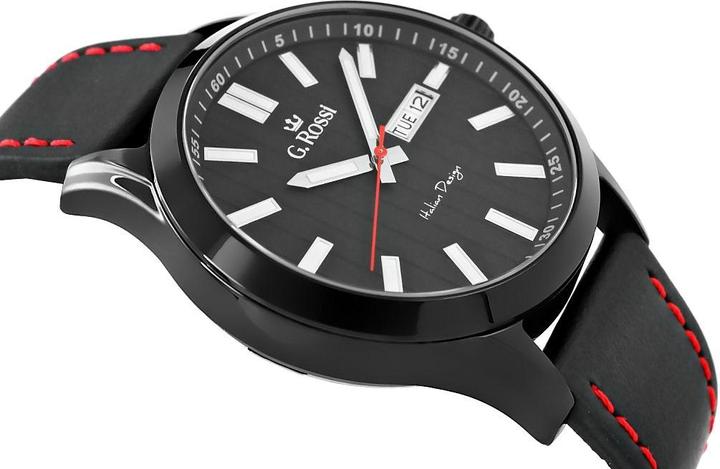 Actual product image Gino Rossi WATCH G. ROSSI - 8071A3-1A3 (zg334c) + BOX watch (Analogue wristwatch)