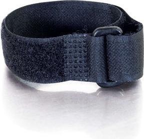 Produktbild C2G 11in Hook / Loop Cable Management Straps - 12pk Black (Klettkabelbinder, 280 mm, 12 Stk.)