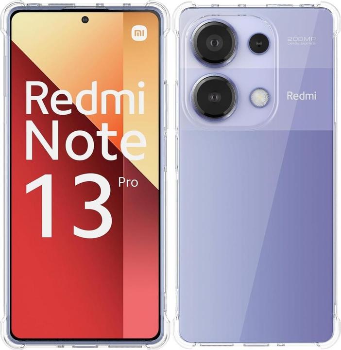 Actual product image Screenguard Crystal Soft Airbag Bumper (Xiaomi Redmi Note 13 Pro 4G)