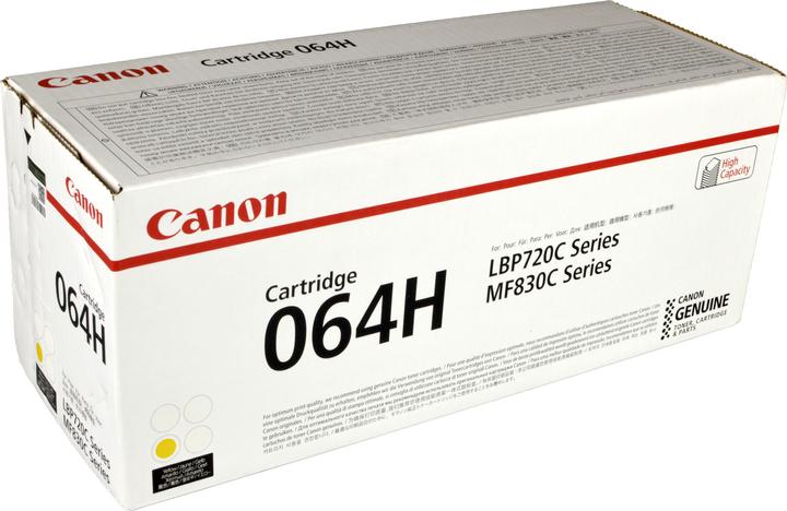 Actual product image Canon 064HY (Y)