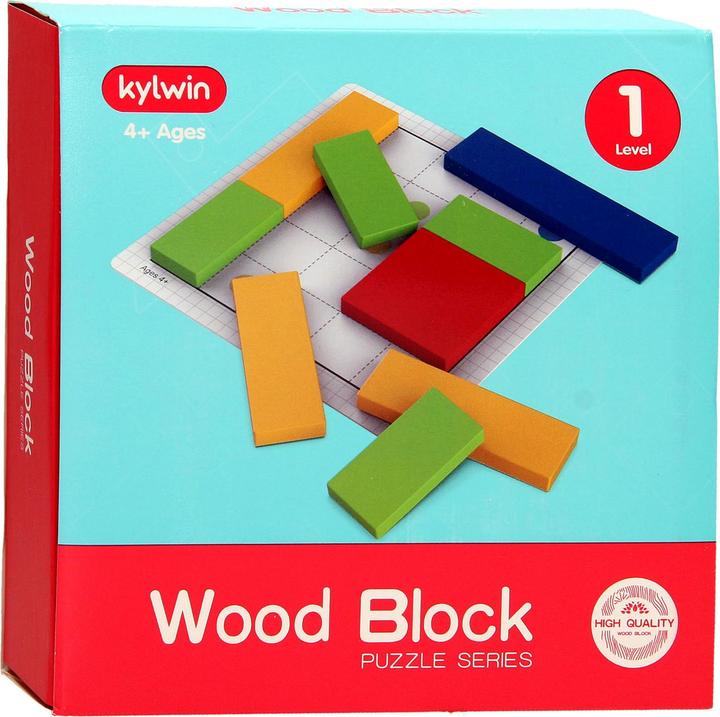 Productafbeelding IQ Puzzel Hout, Niveau 1