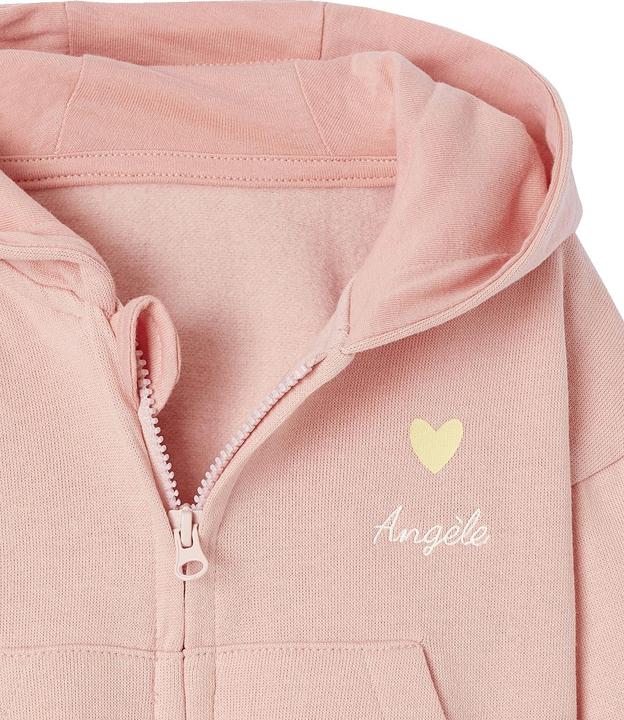 Immagine prodotto Vertbaudet Mädchen Baby-Set: Kapuzensweatjacke & Sweathose mit Recycling-Polyester (80)