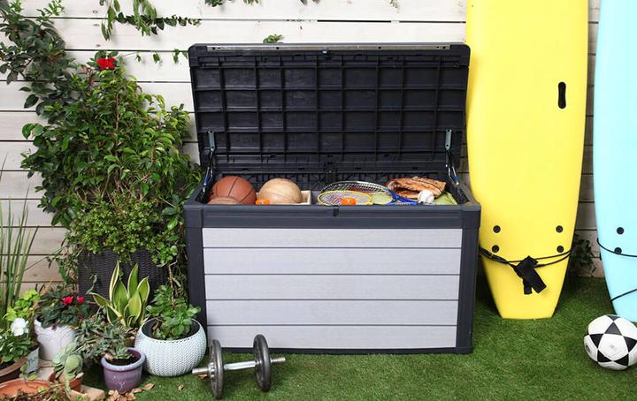Produktbild Keter Denali DuoTechDeck Gartenbox 380L