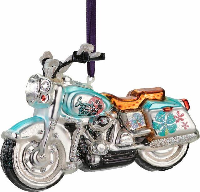 Produktbild Giftcompany Weihnachtshänger Motorrad, blau (1 -teilig)