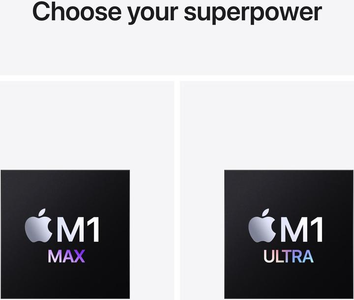 Immagine prodotto Apple Mac Studio (M1 Ultra, 64 GB, 1000 GB, Apple M1 Ultra 48-Core)