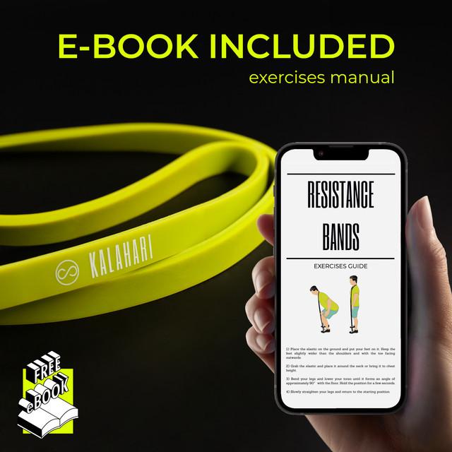 Immagine prodotto Kalahari 4 Wellness KALAHARI Resistance Band YELLOW light (5 - 15 Kg) (0.20 m, Light)